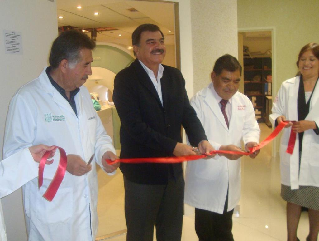 El día 23 de octubre de 2012, el Gobernador del Estado Lic. Mariano González Zarur inauguró la Resonancia Magnética, estuvo acompañado por el Dr.