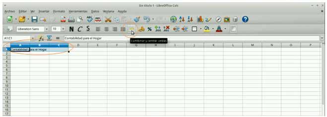 1. Abrir aplicación Para crear un documento nuevo en Libre Office Calc.
