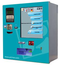 Lavandería Autoservicio Central de pago / Monedero-Fichero CDP-32 Permiten controlar hasta 32 máquinas, compuesta de una caja anti-vandálica y con dos posibles modalidades de la forma de pago: