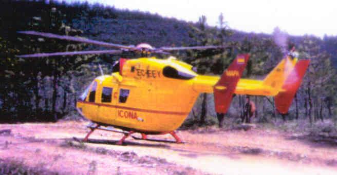 Helicópteros BK-117.