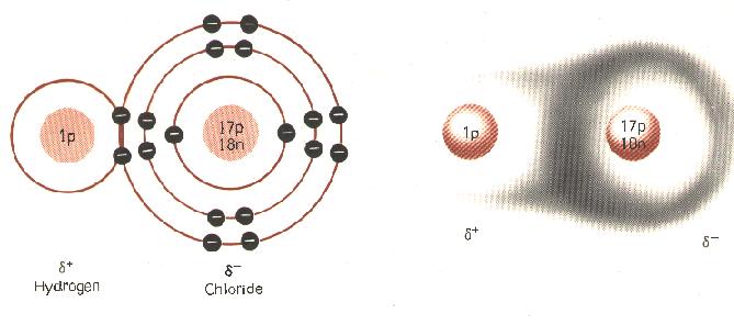 Polaridad de moléculas Dependiendo de cómo sea de los enlaces que forman una molécula, éstas se clasifican en: Moléculas polares. Tienen no nulo: Moléculas con un sólo enlace covalente. Ej: HCl.