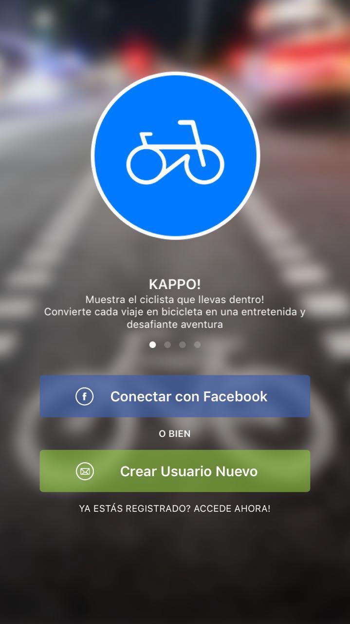 PARA COMENZAR... Descargar Descarga o actualiza Kappo Bike en tu celular Necesitarás la última versión!