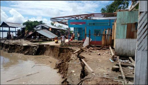 Loreto: Municipalidad de Sarayacu concluyó con reubicación de familias afectadas por erosión fluvial La municipalidad distrital de Sarayacu, de la provincia de Ucayali, en la región Loreto, concluyó