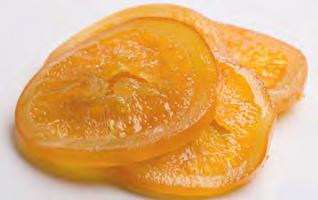 74ºBrix, calibrados en 6-7 cm de largo, de color naranja, textura firme y sabor dulce, característico del producto. Sin sulfitos.