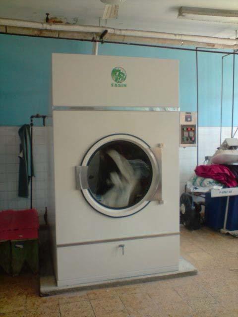 Servicio de lavandería Antes Ahora La donación de una secadora al