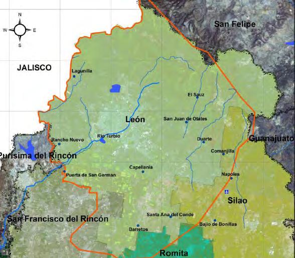 Favorecer la recarga del recurso hídrico Acuífero del Valle de León Favorecer los niveles de recarga hídrica en el municipio de León, para garantizar la disponibilidad y administración del recurso.