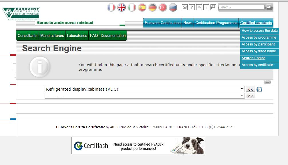 Publicación de los datos y utilización de la web de ECC Utilización del nuevo buscador Publicación