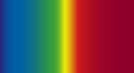 Espectros Lámpara incandescente Luz solar Fluorescente (Master TL-D 80)