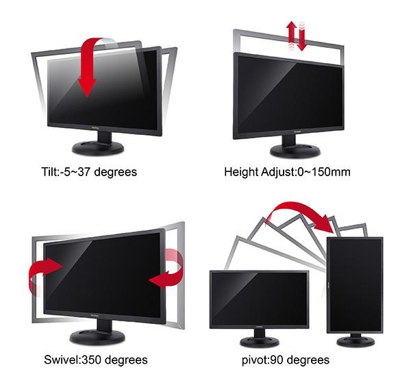 Altavoces estéreo duales integrados Este monitor está diseñado con dos altavoces