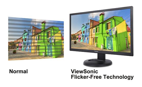 Filtro de luz azul para una visualización más cómoda Los monitores de ViewSonic cuentan con un ajuste de filtro de luz azul que permite a los usuarios ajustar la