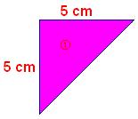 Unidad nº 6 Figuras planas 9 Es un triángulo rectángulo isósceles: b a 5 5