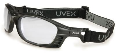 Uvex Livewire Transparente - ideal para aplicaciones de trabajo en interiores Café Espresso - minimiza la luz solar intensa al aire libre y el resplandor Uvex Livewire sealed eyewear comes complete