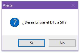 Envío manual: Esta opción me permite enviar los DTE de manera manual durante cualquier momento del día.