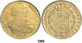 Est. 1.200............................. 750, F 1899 1774. Madrid. PJ. 8 escudos. (Cal. 54). Levísimas hojitas.