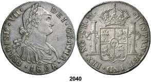 ............... 90, F 2040 1808. Guatemala. M. 8 reales. (Cal. 456).