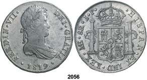 F 2056 1819. Lima. JP. 8 reales. (Cal. 487). Gran parte de brillo original.