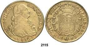........................................... 750, F 2115 1813. Santiago. FJ. 8 escudos. (Cal. 121).