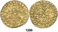 ................. 300, F 1288 Juan II (1406-1454). Sevilla. Dobla de la banda. (AB. 617 var). Anv.: Escudo de la banda con leones en los extremos. IOhANES DEI GRACIA REX LEG. Rev.