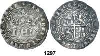 150, F 1295 Enrique IV (1454-1474). Segovia. 1/2 real. (AB. 698.2). Anv.: EN coronadas. ENRICVS DEI GRACIA REX CA. Rev.: Castillo rodeado de tres florones y debajo acueducto. ENRICVS QUARTVS REX CAST.