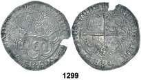 .............. 150, F 1298 Enrique IV (1454-1474). Cuenca. Real de anagrama. (AB. 710.3). Anv.: hen coronadas. ENRICVS CARTVS DEI GRACIA REX. Rev.