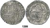 F 1399 s/d. Lima. (Diego de la Torre). 2 reales. (Cal. 487). Anv.