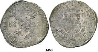 ..................................... 110, F 1459 16... Santa Fe de Nuevo Reino. 2 escudos. (Cal. tipo 36).