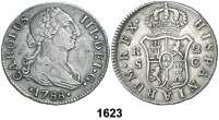 1620 1779. Sevilla. CF. 2 reales. (Cal. 1448). Pulida. (BC/BC+). Est. 30................ 18, 1621 1780. Sevilla. CF. 2 reales. (Cal. 1449). BC/BC+. Est. 30..................... 18, F 1622 1782.
