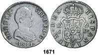 ..................... 60, F 1671 1811. Catalunya (Tarragona o Mallorca). SF. 2 reales. (Cal. 857).