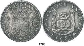 Est. 200............... 110, F 1787 1753. México. MF. 8 reales. (Cal. 331). Columnario.