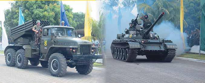 participando exitosamente en las principales actividades realizadas por el Ejército de Nicaragua.