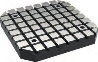 Sistemas de dispositivos modulares Sistema de ranuras Platos de fijación dimensiones externas como los palets DIN 1 EH 00.