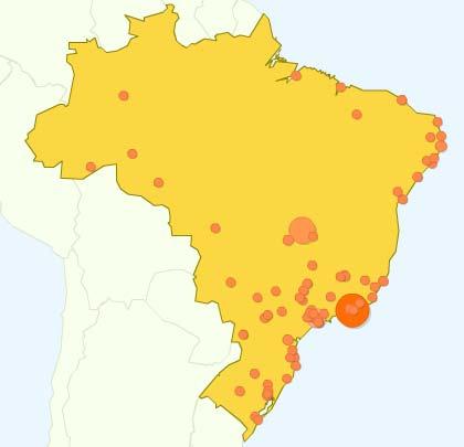 Brasil, 84 