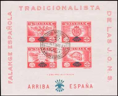ESPAÑA/ emblema de la Falange/fecha/SEVILLA