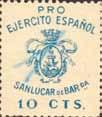 -Pro Ejercito Español 1 5 c. naranja 2 10 c. azul 3 25 c.