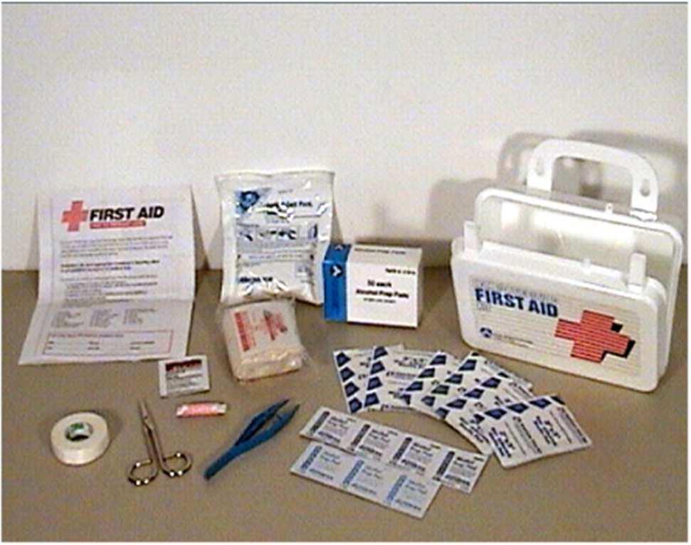 Kit de primeros auxilios Todo lugar de trabajo debe tener un kit de