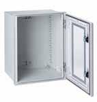 IP 66 Armario poliéster puerta opaca IP66 Armario poliéster puerta transparente IP66 GLASS Cargas