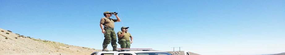 OBJETIVOS DE LOS SERVICIOS POLICIALES DE FRONTERA Mantener la vigilancia de la