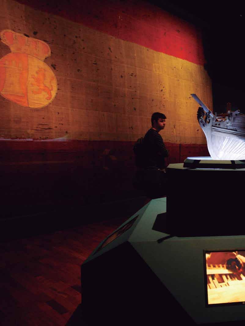 [ cultura ] El Último viaje de la Mercedes El buque español «regresa» del fondo del mar para narrar mil y una historias HASTA el 30 de noviembre, los museos Arqueológico Nacional (MAN) y Naval de