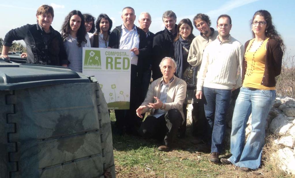 Investigación de dos años de duración (2010-2012) Equipo de trabajo formado por miembros de la Red y coordinado por Albert Torras (Àrea Metropolitana de Barcelona) Situación del Compostaje Doméstico