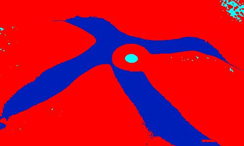 Una imagen creada digitalmente para simular canales de agua en la superficie de Marte. Layer Red (Filtro Rojo) Rojo: 76.5% Azul: 23.2% Cyan: 0.