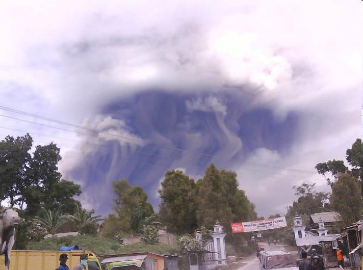 Introducción Volcán Merapi, Indonesia