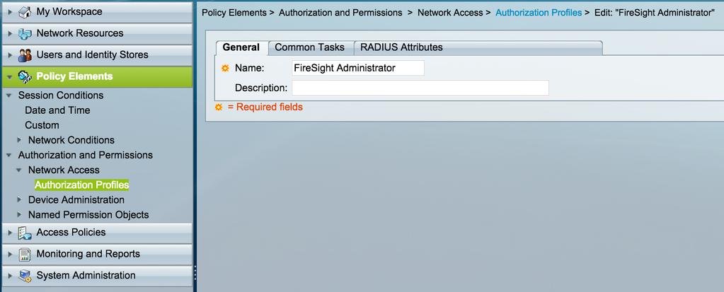 En el ACS GUI, navegue a los elementos de la directiva > a la autorización y a los permisos > a los perfiles del acceso a la red > de la autorización.