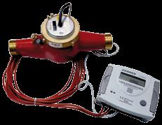 Contadores de calor electrónicos gran caudal MINOCAL Aplicaciones Está formado por la unidad contadora de caudal, equipada con un emisor de impulsos que permite realizar la lectura y por la unidad