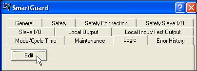 Programación del controlador SmartGuard 600 Para programar el controlador SmartGuard 600, se abre el editor, se configuran as funciones en