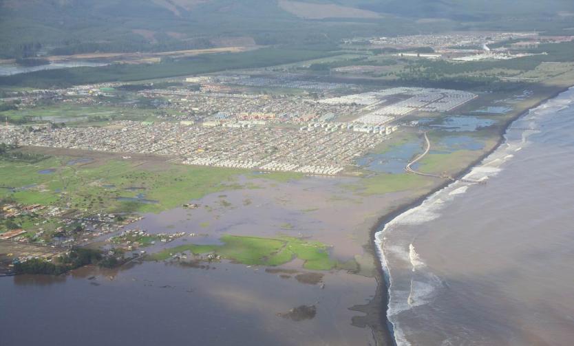 Bordes de agua en el área metropolitana de Concepción El