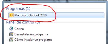 15 Ejecutamos Microsoft Outlook Seleccionamos