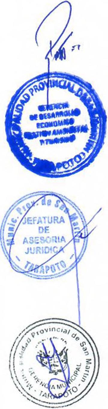 Que, con Ordenanza Municipal N 008-2016-A/MPSM, del 29 de febrero del 2016 se modifica el Texto Único de Procedimientos Administrativos - TUPA de la Municipalidad Provincial de San Martín respecto al