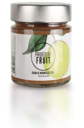 Parqueoliva Fruit Crema de Membrillo CREMA DE MEMBRILLO EXTRA Producto artesanal. 100% natural. Fácil de untar.