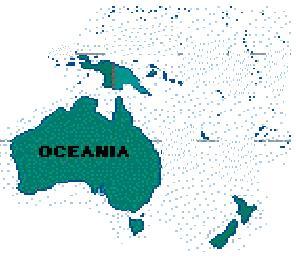 OCEANÍA Australia Islas Cook Islas Fiji Islas Marshall Islas Salomón Niue