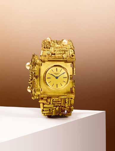 02:00 PUNTUALIDAD RELOJ DE PRINCESA Este fabuloso reloj-brazalete Patek Philippe, fue diseñado por un legendario joyero ginebrino y perteneció a una elegante princesa austriaca.